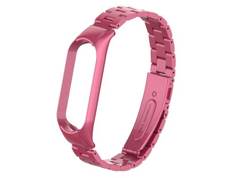 Correa Magnética de Acero Inoxidable para Xiaomi Mi Band 5 CO-PHÉNIX ALCA30 Rosa Claro