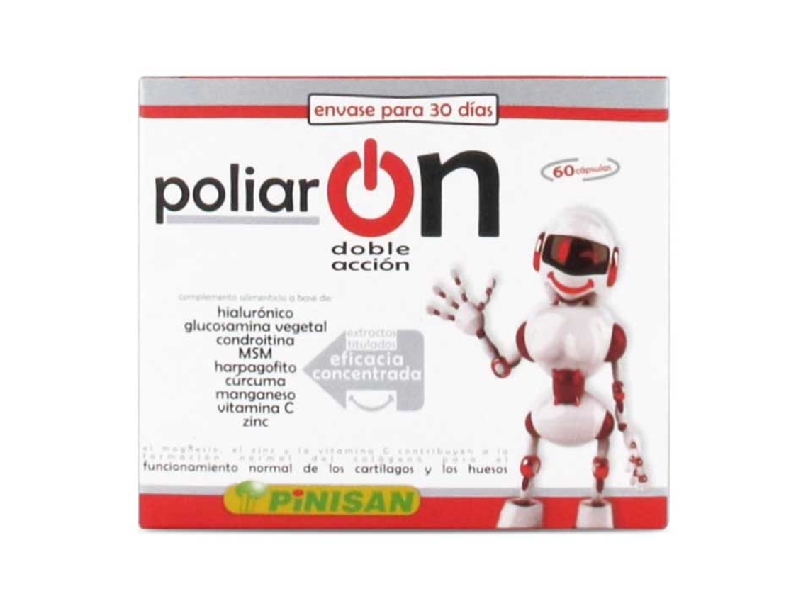 Suplemento Alimentar PINISAN Poliar On (60 Caps - Café)