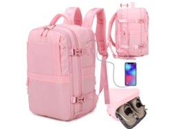 Mochila de cabina expandible rosa Ryanair de los años 90 (40 x 25 x 20 cm, 20 l, 25 l)