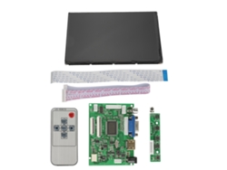 Placa Controladora Lcd Con Control Remoto Hdmi Vga 2av Para Pantalla Ips 7" 1280x800 N070icg Ld1