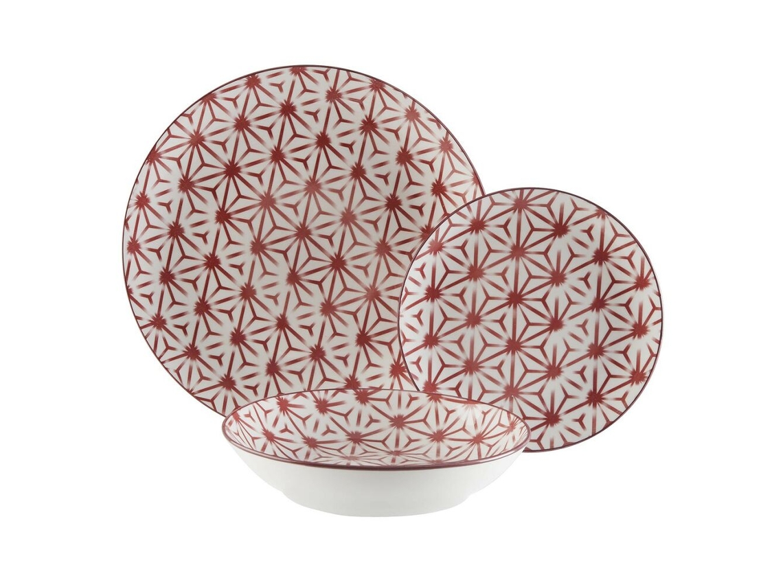 Vajilla VERSA (Porcelana - Muticolor)