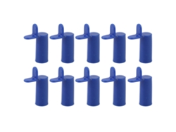10 soportes para puente de taco de billar, varilla de marco azul