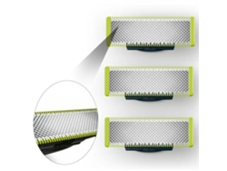 Cuchillas de afeitar Inn (3 unidades), afeitado preciso y suave, recambios fáciles de usar para hombres, afeitado en seco y húmedo Qp230/50 Innovtec