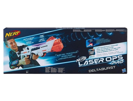 Lanzador NERF Laser Ops Delta Burst