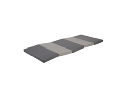 Tumleskum Colchón plegable BABYTROLD gris de 5 piezas