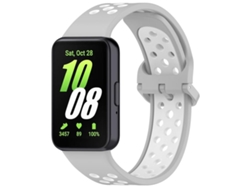 Pulsera para Samsung Galaxy Fit 3 - Silicona transpirable bicolor