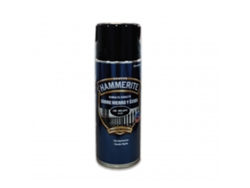 Spray HAMMERITE Antioxidante Liso Brillante Negro 400 Ml