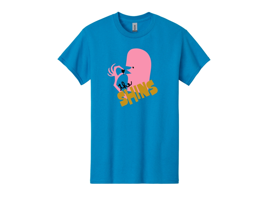 The Shins Limited Edition Heart Guy T-shirt Rockinstone Unisex Adults Best Sellers Size:s