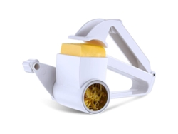 Rallador De Queso Manual Giratorio De Acero Inoxidable Para Quesos Duros, Chocolate Y Frutos Secos.