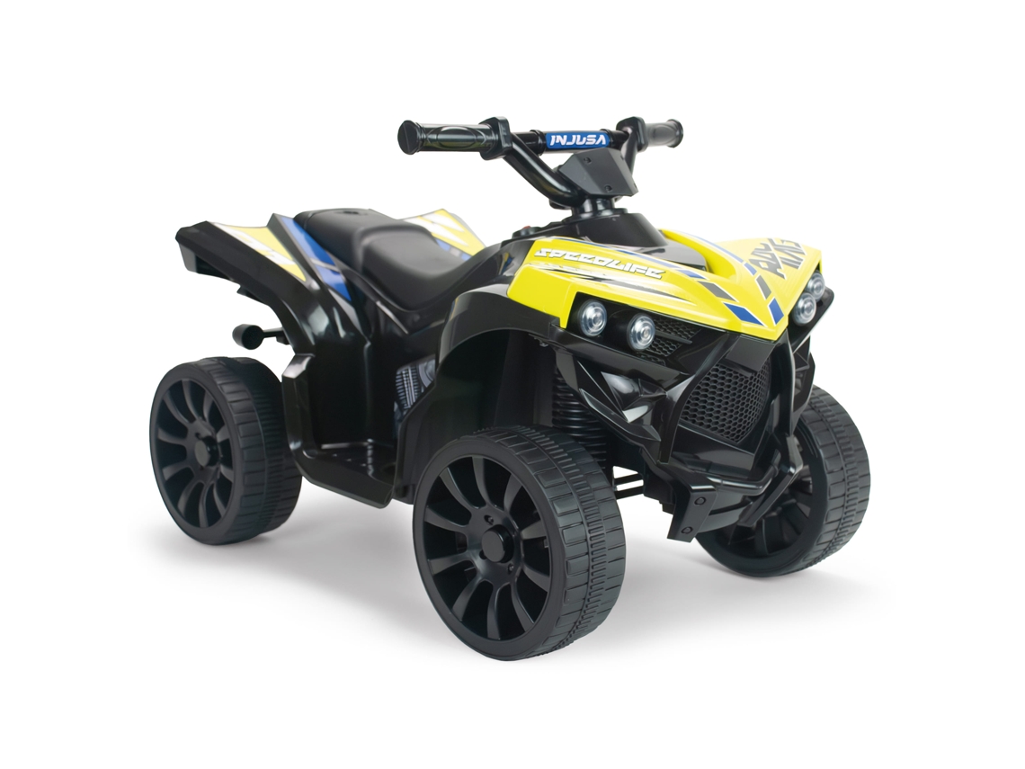 Quad Injusa Racing 6v Amarelo (idade Mínima 36 Meses 68 X 41 X 46 Cm)