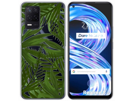 Carcasa Realme 8 5G / Narzo 30 5G TUMUNDOSMARTPHONE Dibujos Transparente Multicolor