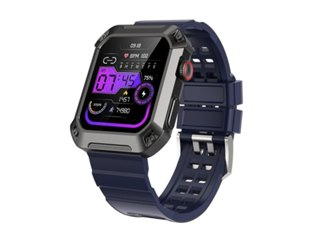 Reloj inteligente, reloj deportivo militar resistente al agua para natación 5ATM, 1,82 pulgadas, para Iphone Android VEANXIN