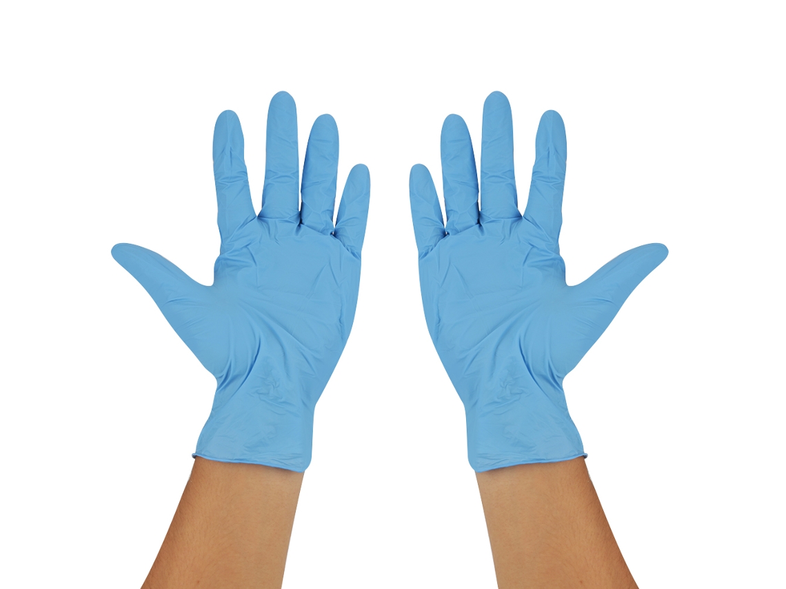 200 Guantes De Nitrilo Desechables Sin Polvo Para Exámenes Médicos E Industriales.