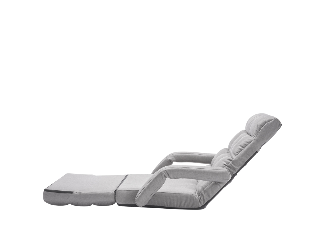 Silla de suelo Succebuy con 5 posiciones ajustables y reposabrazos para gamers.