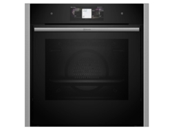 Horno combinado de vapor integrado 71l 60cm a ecoclean negro B64FT33N0 - NEFF