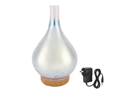 Difusor De Aroma Ultrasónico Humidificador De 100 Ml Con Luz Nocturna Y Aromaterapia Esencial.