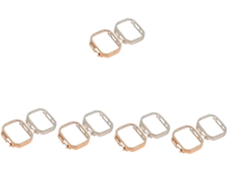 Estuche De Repuesto De 10 Piezas Con Diseño Brillante Para Reloj Inteligente