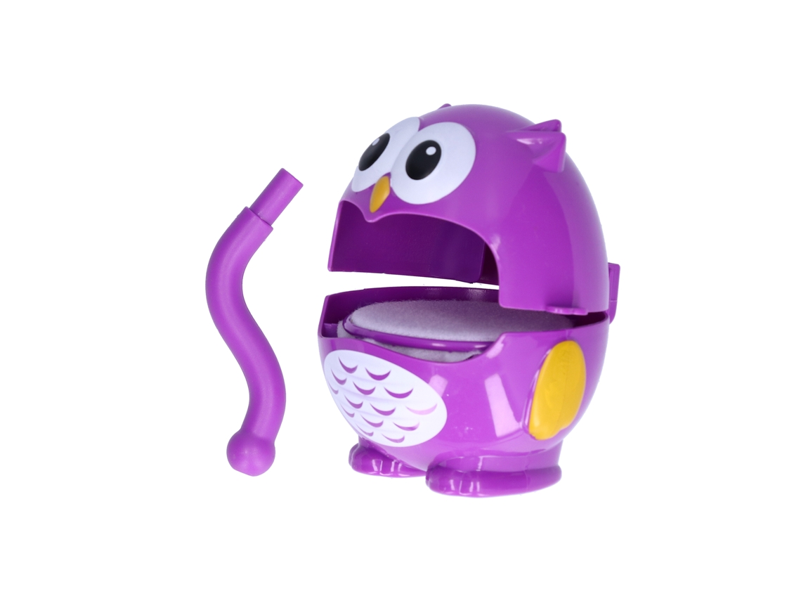 Juguete De Baño Para Bebés Con Burbujas De Ducha, Forma De Animal De Dibujos Animados, Morado, Para Niños