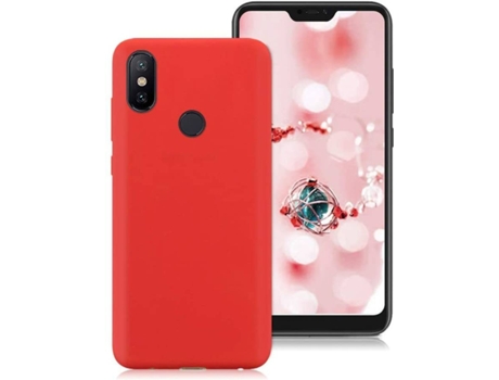 Carcasa Xiaomi Mi A2 Lite HONGWE. Rojo