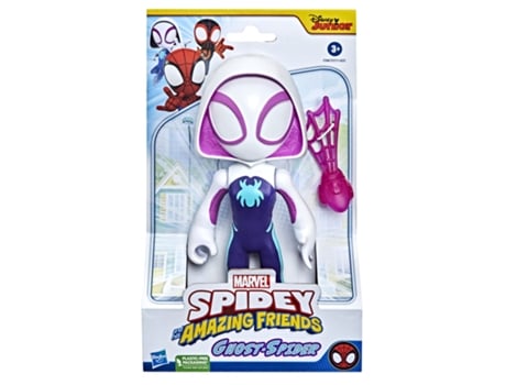 Figura de Acción SPIDEY AND HIS AMAZING FRIENDS Saf Supersized Ghost Spider Marvel