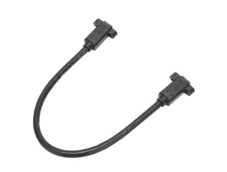 HURRISE Mini Cable Mini Cable Mini Displayport Acoplador 8K 60Hz 4K 144Hz para Monitores de computadora Fuente de alimentación