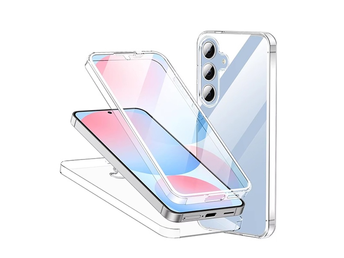 Capa 3x1 360° Impact Protection Phonecare Para Samsung Galaxy S26 - Transparente