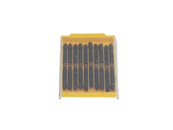 10 Piezas De Destornilladores De Puntas Cruzadas Magnéticas Con 2 Cabezas, Hexagonal 1/4 Pulgada, Acero S2, Ph2, 100mm