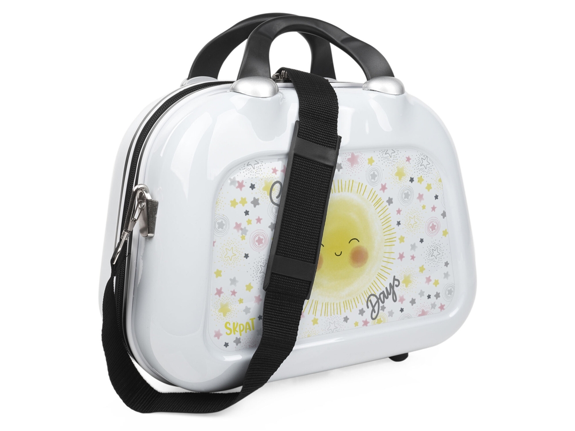 Neceser Viaje Rigido SKPAT Niza blanco-sun (35X26x17 Cm)