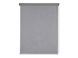 Estor Opaco Estores enrollables Blackout Premium con acabados en aluminio Gris 80 x 250 cm
