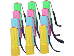 Linterna Led Portátil Recargable De 12 Piezas