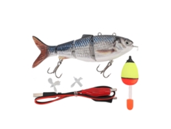 Señuelo De Pesca Eléctrico Recargable Con Luz Led, Natación Automática, Articulado, Bl-2042