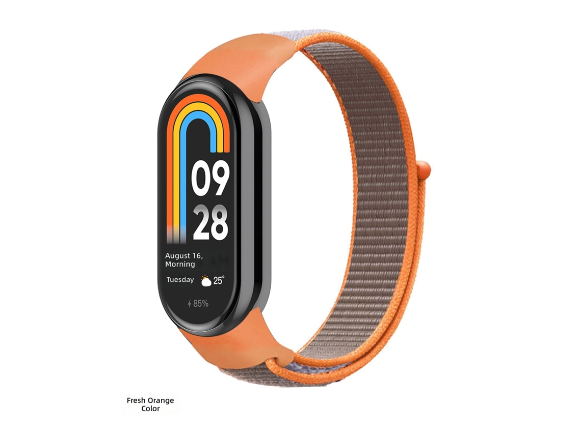 Correa de nailon para Xiaomi Mi Band 10/9/8, cierre de velcro CHABERLU
