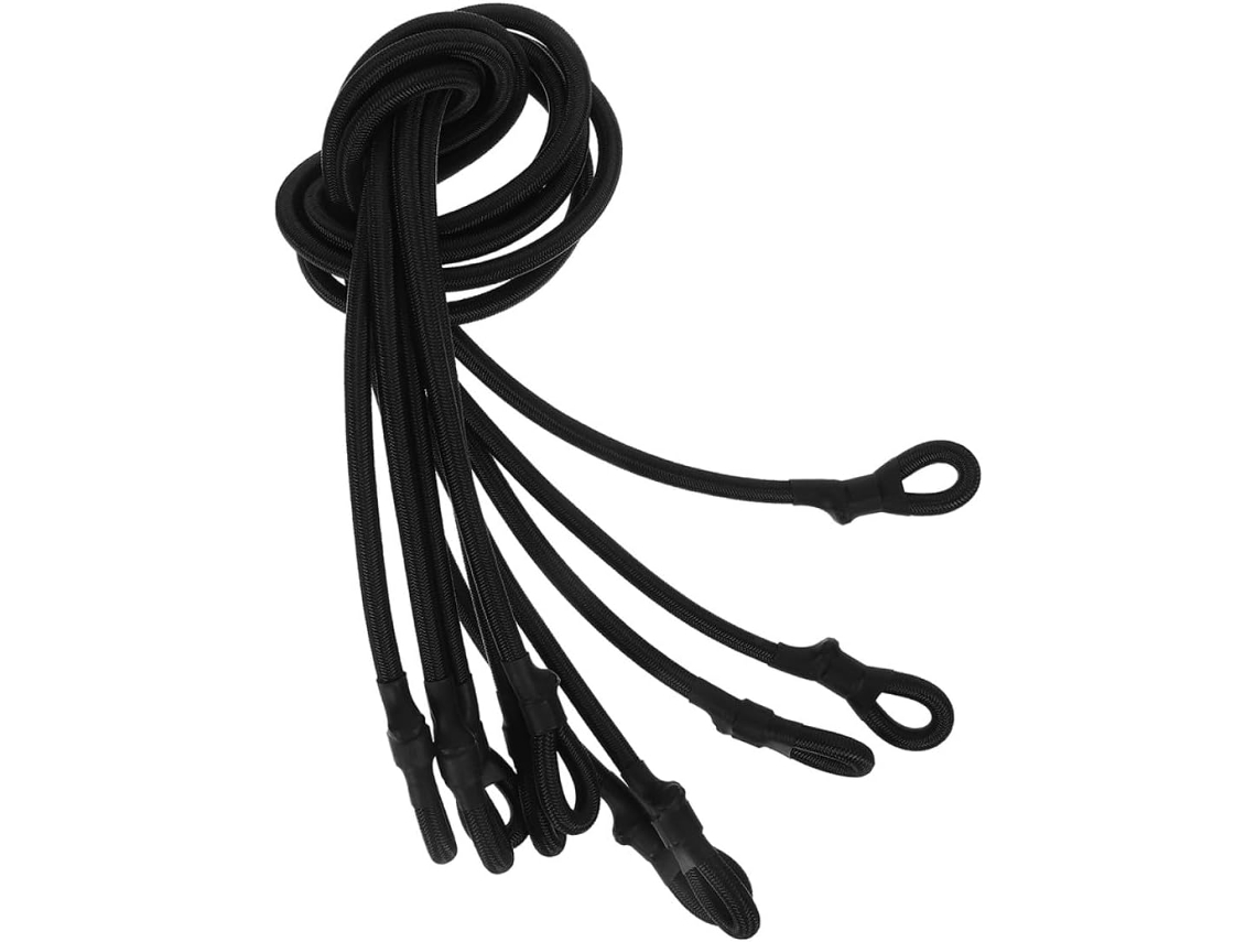 Juego de 5 cordones elásticos para red de trampolín, 5 mm, 70 cm