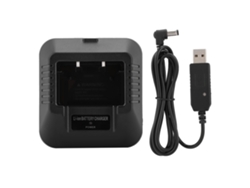 Cargador De Batería Para Walkie-talkie Baofeng Uv-5r Dm-5r Plus (ue/ee. Uu./reino Unido/australia/usb) Para Coche