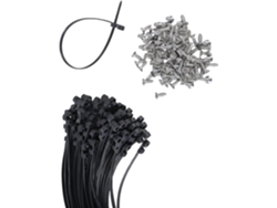 Sujetadores De Nailon De 30,5 Cm Con Sistema De Fijación Mediante Tornillos Para Su Uso En Aplicaciones Y Vallas.