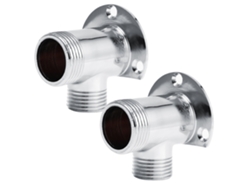 Adaptador de ducha de cobre para instalación en pared, convertidor de montaje en superficie para grifería de baño.