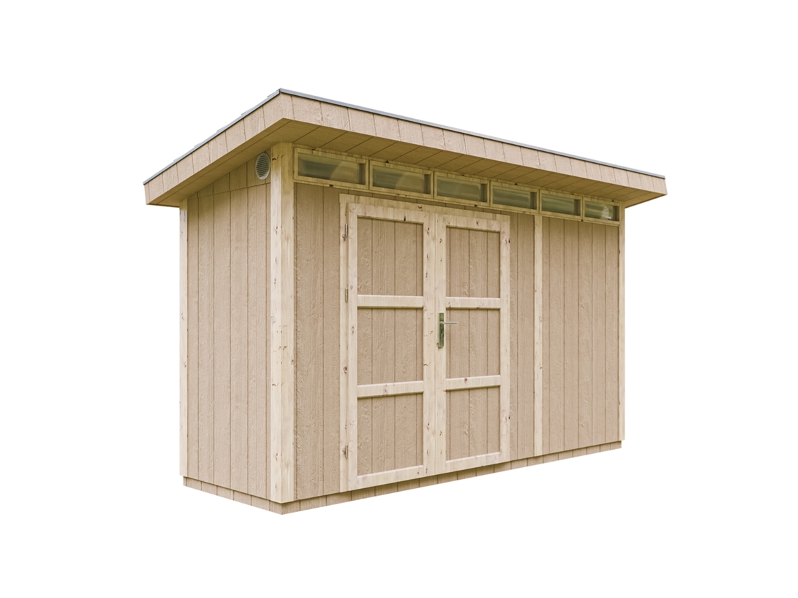 Refugio Timbela Lp® Smartside® M902a con paneles
