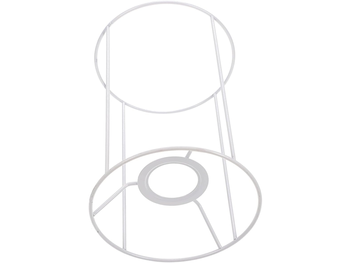 Lámpara De Mesa Moderna Blanca De Metal E27