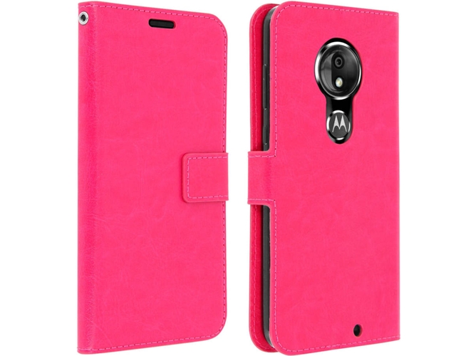 Funda Motorola Moto G7, G7 Plus AVIZAR Wallet Rosa