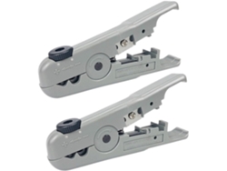 Alicates pelacables multifuncionales, juego de 2 piezas, pelacables ajustable de ABS
