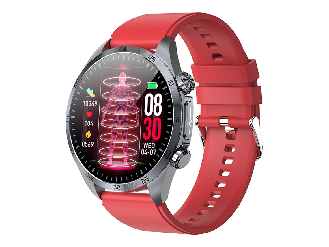Reloj Inteligente con Llamada Bluetooth Pantalla Amoled Monitoreo de Sueño y Pulso Ecg Oxígeno en Sangre Monitoreo de Temperatura y Salud YEMAESRE