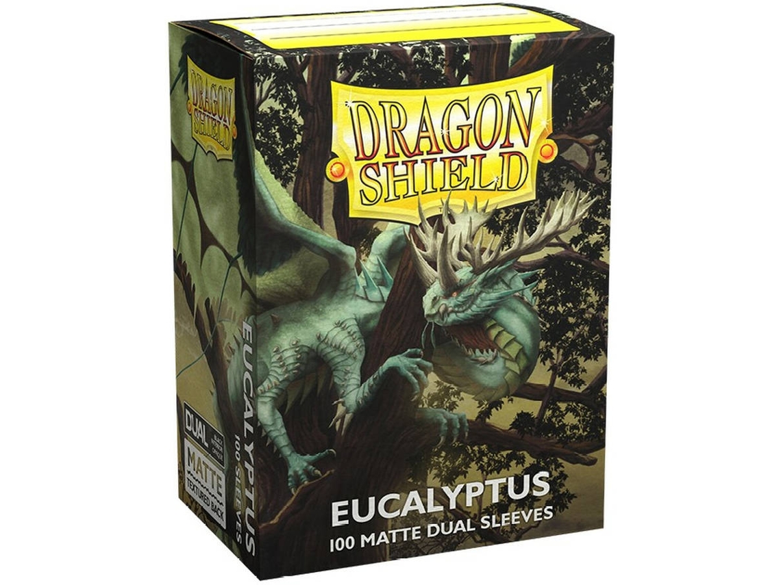 Otros Juegos ARCANE TINMEN Dragon Shield Sleeves Dual Matte (100) Eucalyptus (Edad Minima: 6 años)