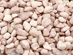 Bolsa grande de canteras enrolladas de guijarros rosa Toulouse de 1.000 kg / 12,24 mm, El Cerro