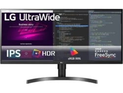 Monitor LG 34WN750-B (34" - UWQHD - IPS - AMD FreeSync)