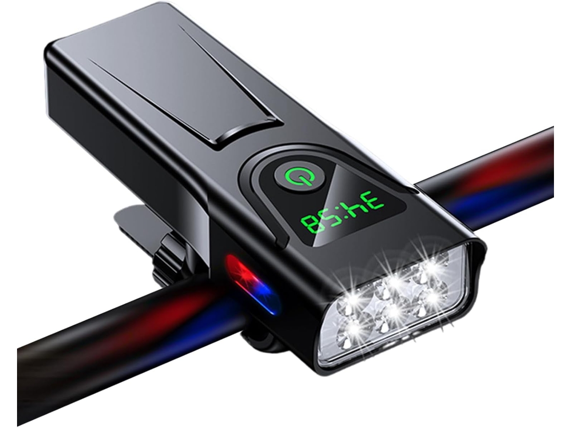 Éclairage De Velo Lumière Recargable Étanche 5 De Velo Com 1000 Et 5200mah, para Équitation Gokoco