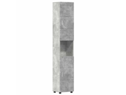 Maison Exclusive - Juego De Muebles De Baño Tulum Gris Concreto 37 X 31,5 X 203 Cm