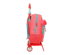 Mochila De La Escuela Adap 38 Cm Con Minnie Lovin Life Coral Car
