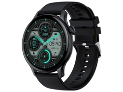 Reloj inteligente, rastreador de actividad física, esfera personalizada, Yizhood negro