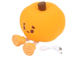 2026-lámpara De Noche Calabaza Led Regulable 3000k Luz Cálida Con Temporizador 30 Minutos Silicona Suave Decoración Habitación
