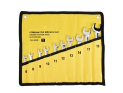Juego De 10 Llaves De Carraca Dobles Cr-v Para Herramientas De Mantenimiento Tu 3010